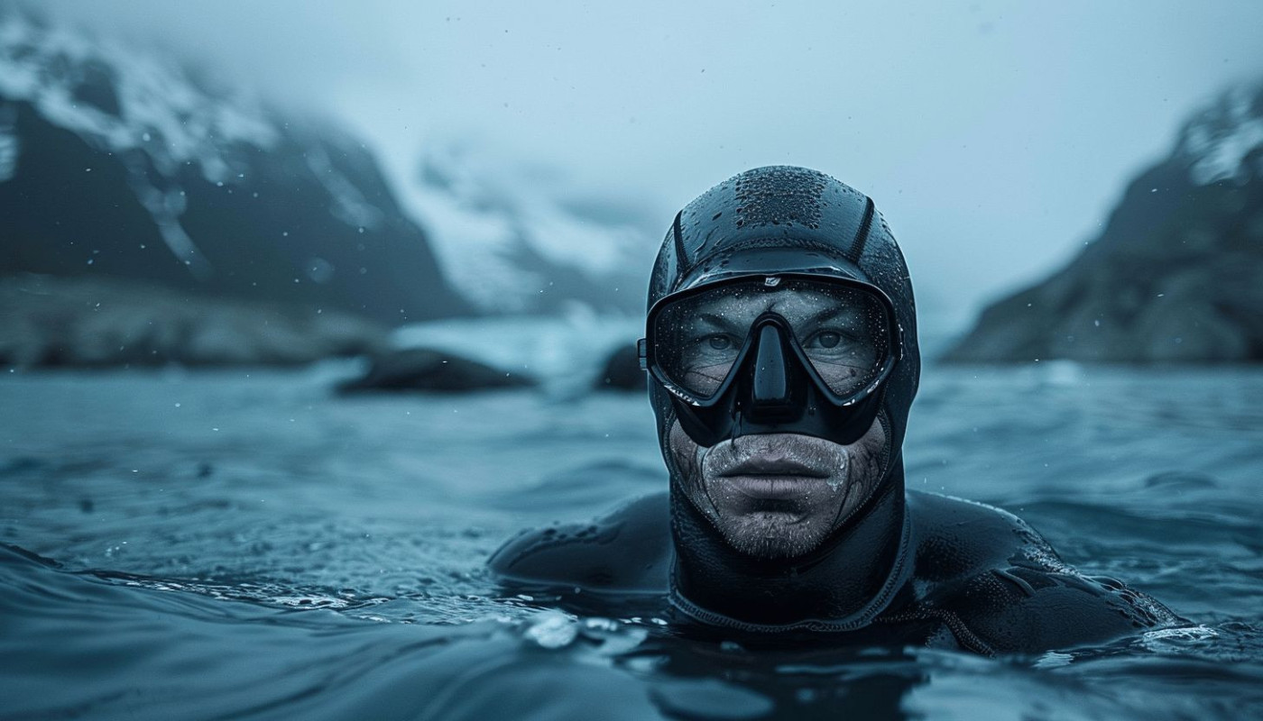 Sports extrêmes - Apnée en eaux froides préparation mentale et spots atypiques
